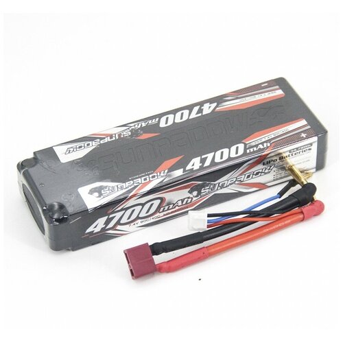 Sunpadow Аккумулятор Sunpadow LiPo 7.4V 2S 40C 4700mAh HardC