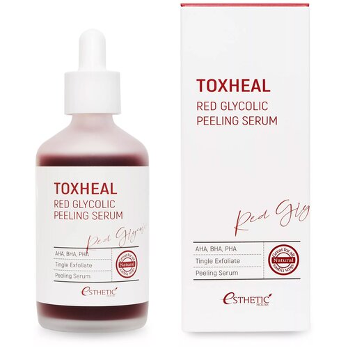 Esthetic House пилинг-сыворотка для лица Toxheal Red Glycolic Peeling Serum