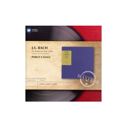 Компакт-диски, Warner Classics, PABLO CASALS - Bach: Cello S