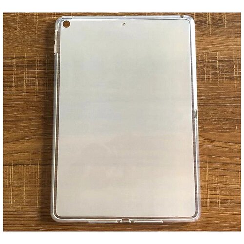 Силиконовый матовый полупрозрачный чехол для Ipad 10.2 (2019