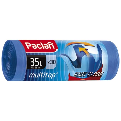  Мешки для мусора Paclan Multitop 35 л, 30 шт., синий