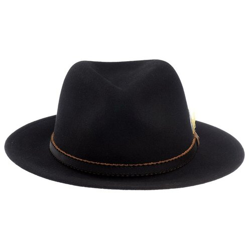 Шляпа федора STETSON 2528010 TRAVELLER, размер 59