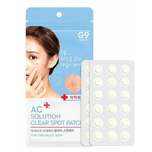 Патчи для проблемной кожи [G9SKIN] AC Solution Clear Spot Pa