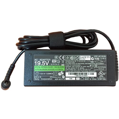 Блок питания для ноутбука Sony Vaio VGN-AR83US 19.5V 4.7A 6.