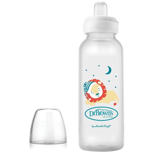 Dr. Brown's Бутылочка-поильник с узким горлом Sippy bottle 250 мл, с 6 месяцев,