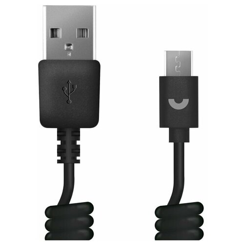 Дата-Кабель Usb - Micro Usb, 1.5м, Витой, Черный, Prime Line