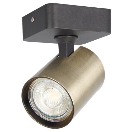 Спот Crystal Lux 017CW1S BL-BZ, кол-во ламп: 1 шт., цвет плафона: