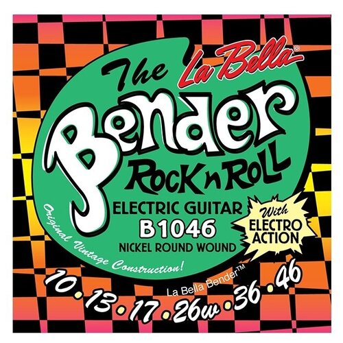 B1046 The Bender Regular Комплект струн для электрогитары, н