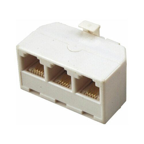 Переходник телефонный Rexant RJ-11 6P4C - 3x 6P4C 06-0110-B