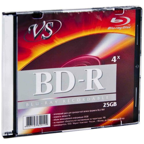 Диск VS BD-R 25 GB 6x SL