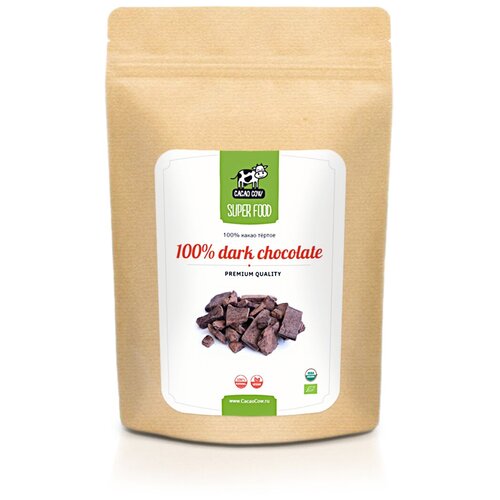 Какао тёртое (100% горький шоколад) Criollo Arriba, CacaoCow