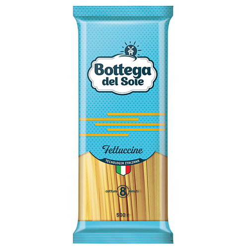 Bottega del Sole макарон. гр.B Фетучини 500г