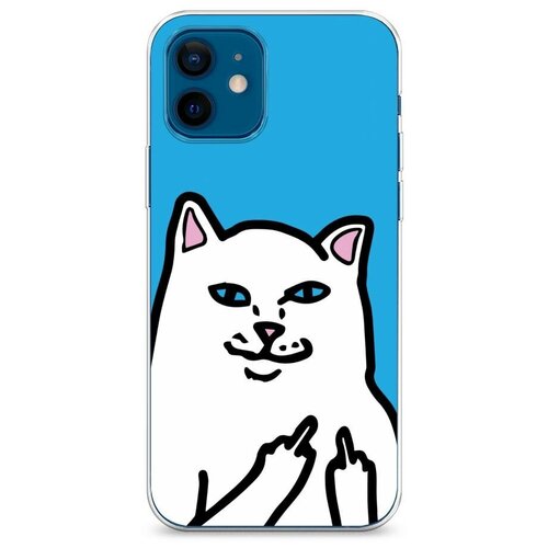 Силиконовый чехол Notice me, sempai на Apple iPhone 12 min