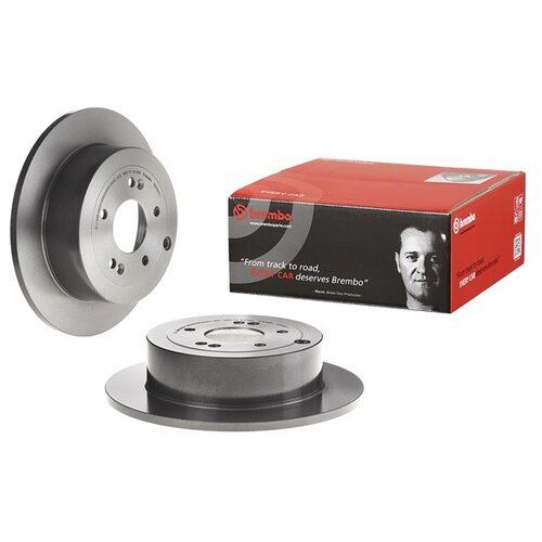 BREMBO 08A60011 Диск тормозной UV Coated | зад | () 2шт