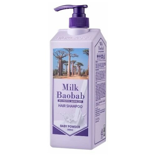 Шампунь для волос MilkBaobab Original Shampoo Baby Powder (1