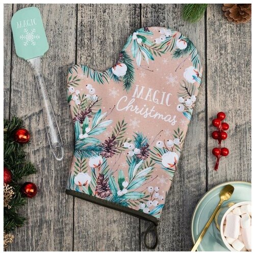 Доляна Новогодний набор подарочный Magic Сhristmas варежка