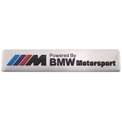 Эмблема универсальная BMW Motorsport алюминий