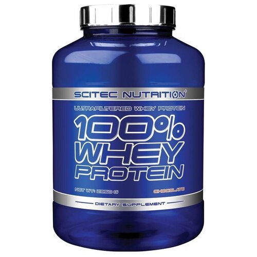 шоколад Scitec Nutrition 100% Whey Protein 2350 гр (Scitec N