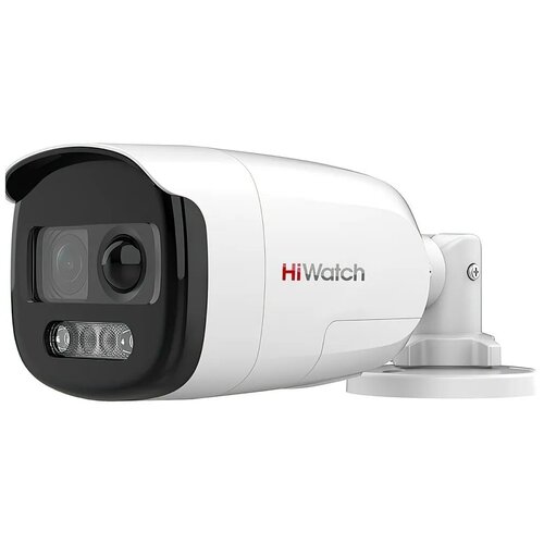 Уличная HD-TVI Видеокамера 2 МП с ИК подсветкой HiWatch DS-T210X (2.8