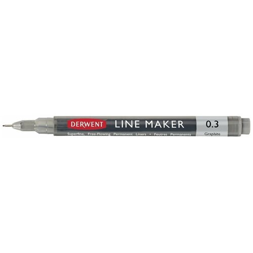 Набор капиллярных ручек Derwent Line Maker 3шт графит