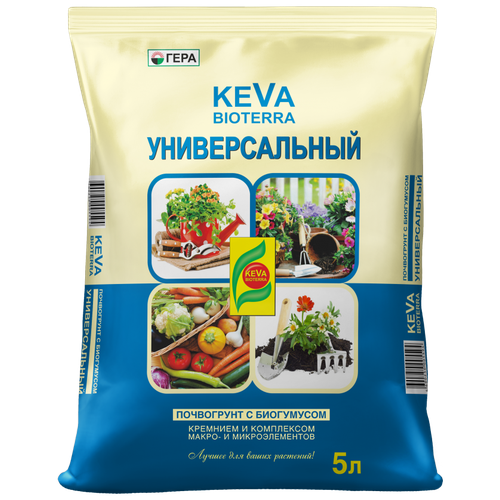 Почвогрунт (земля) KEVA BIOTERRA Универсальный 5л