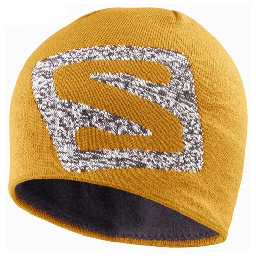 Шапка Salomon Graphic Beanie White/White