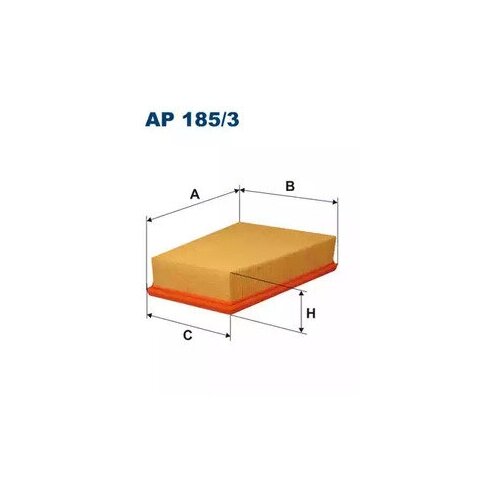 Фильтр воздушный RENAULT MEGANE II 2.0 02- FILTRON AP 185/3