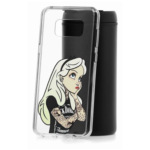 Чехол для Samsung Galaxy S8 Plus Kruche Print Tattoo Girl, пластиковая