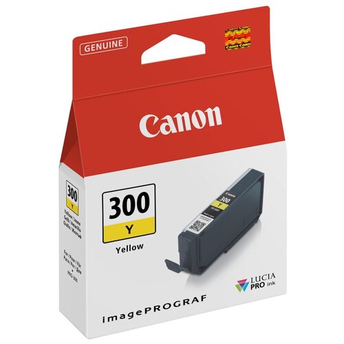 Картридж струйный Canon PFI-300 Y (4196C001), yellow