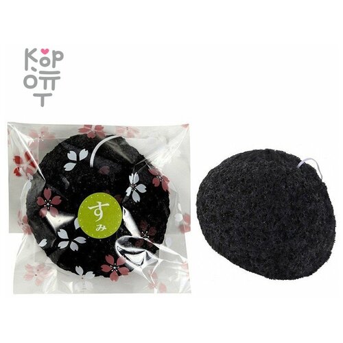 Аксессуары  Яндекс Маркет Спонж конняку Yamamoto Farm Konjac Sponge Charcoal,