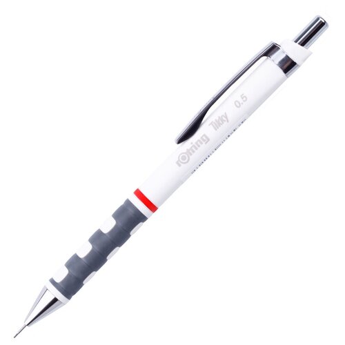 Карандаш механический Rotring Tikky 0,5мм, HB, белый