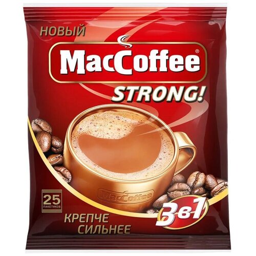 Напиток кофейный растворимый 3в1 MacCoffee Стронг 100x16г