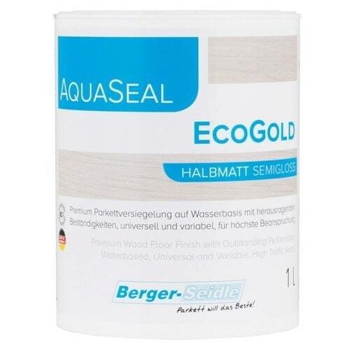 Лак Berger-Seidle Aqua-Seal EcoGold матовый акрил-уретановый