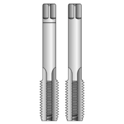 Набор метчиков из 2-х, DIN 2181 HSS, UNF 3/8, 24 н/д BUCOVIC