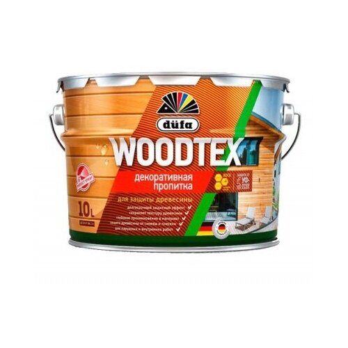 Пропитка DUFA Woodtex декоративная для защиты древесины Бела