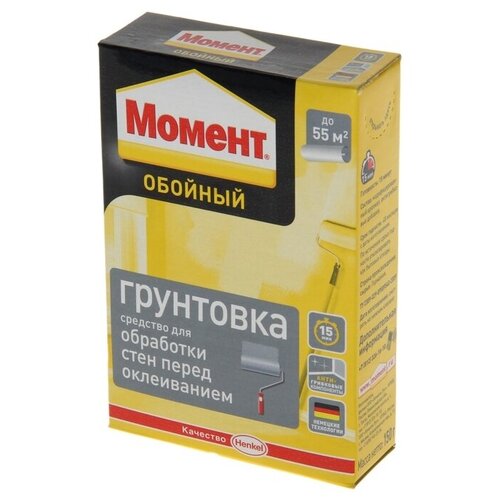 Клей для обоев Грунтовка Момент, 150 г