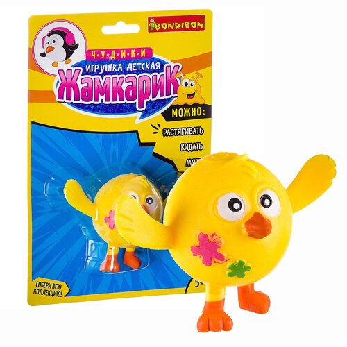 Игрушки-антистресс Игрушка-антистресс BONDIBON Жамкарик. Цыпленок,