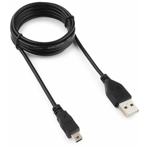 Кабель USB 2.0 Гарнизон GCC-USB2-AM5P-1.8M, AM/miniBM 5P, 1.8м,