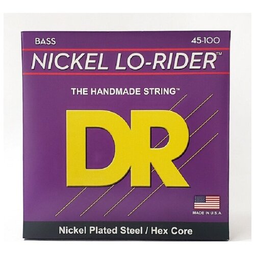 DR Strings NMLH-45 NICKEL LO-RIDER Струны для