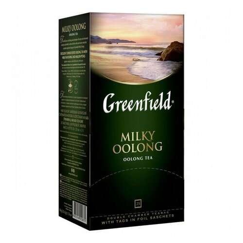 Чай зеленый Гринфилд милки оолонг Greenfield Milky Oolong, с