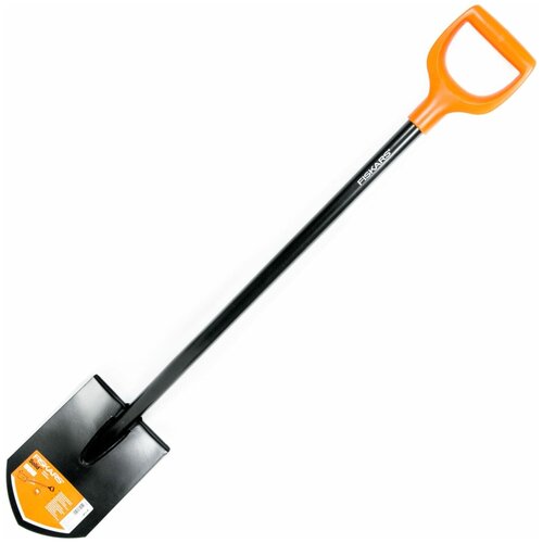 Лопата штыковая Fiskars SolidTM 116 см сталь с черенком