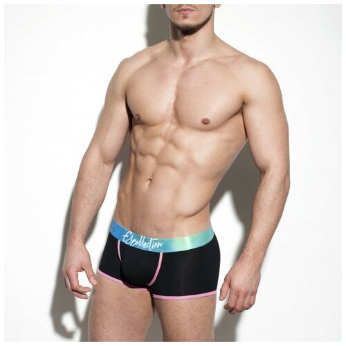 Трусы-боксеры Digital Waistband Boxer - Black / ES Collect