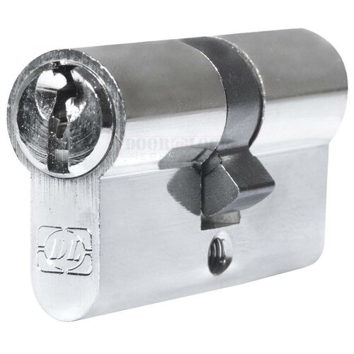 Цилиндровый механизм 90 DOORLOCK Standard 45х45 мм ключ-ключ 3 ключа личинка