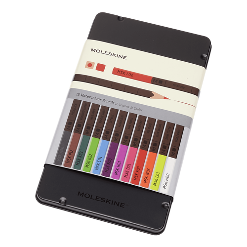 Карандаши цветные акварельные Moleskine WATERCOLOUR EW7P12CO