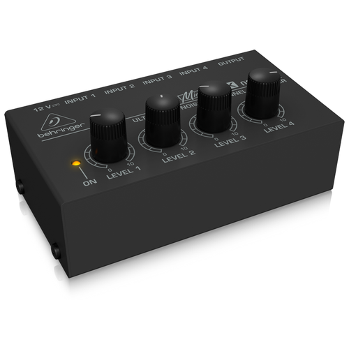 Behringer MX400 4-канальный малошумящий линейный микшер