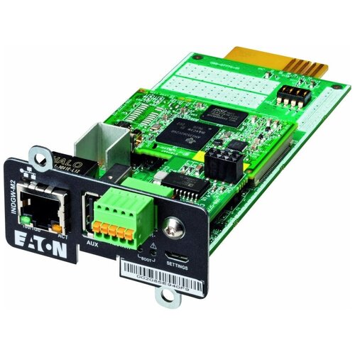 Сетевые адаптеры Сетевая карта Eaton INDGW-M2 Industrial Gateway Card Modbus 