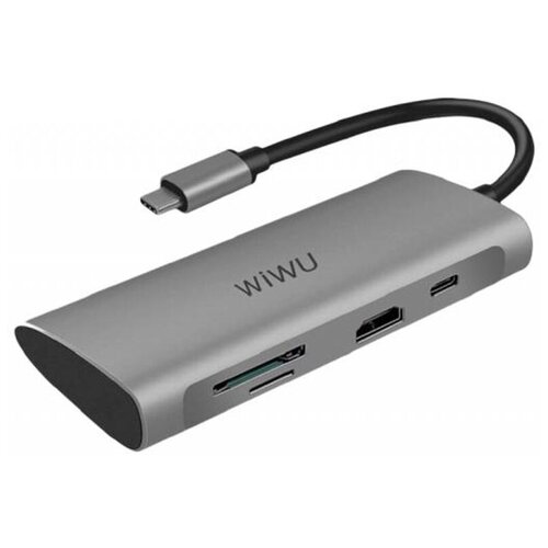 Хаб USB Wiwu Alpha 731HP Type-C - 3xUSB 3.0 / Type C / HDMI 