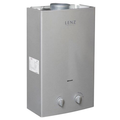 Газовый проточный водонагреватель Lenz Technic 10L SILVER