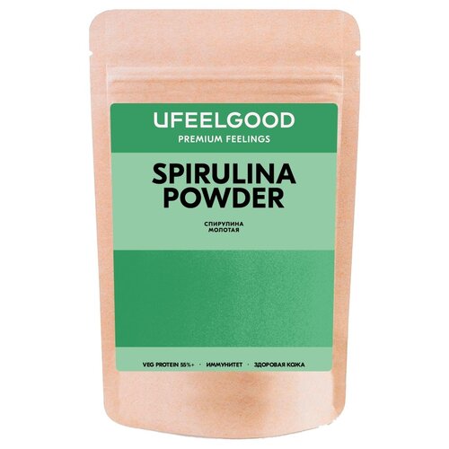 Ufeelgood Спирулина молотая / Spirulina powder 100 г