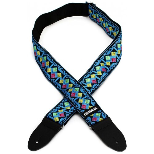 JH14 Jimi Hendrix Maui Blue Diamond Ремень для гитары,